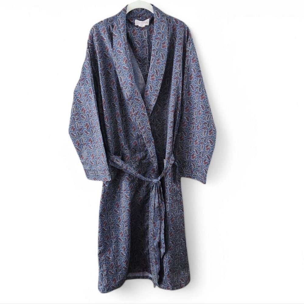 Oscar De La Renta Vintage Dressing Robe  men's S/M
